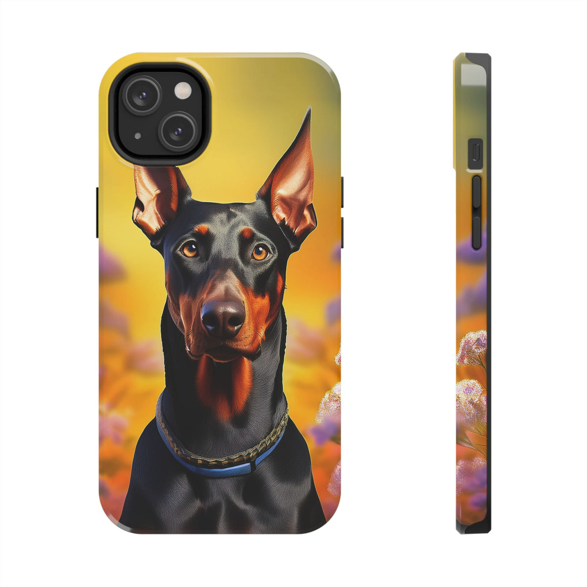 Doberman Dog iPhone and Samsung Phone Case with Free Shipping