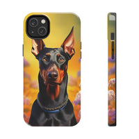 Doberman Dog iPhone and Samsung Phone Case with Free Shipping