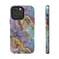 Exclusive Amethyst Drift Marble Pattern Phone Case