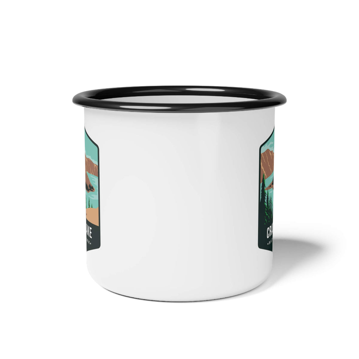 Crater Lake National Park Enamel Camp Cup