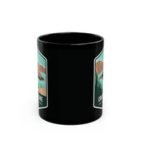 Crater Lake National Park Black Ceramic Mug