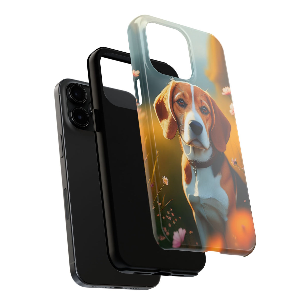 Beagle Dog iPhone and Samsung Phone Case