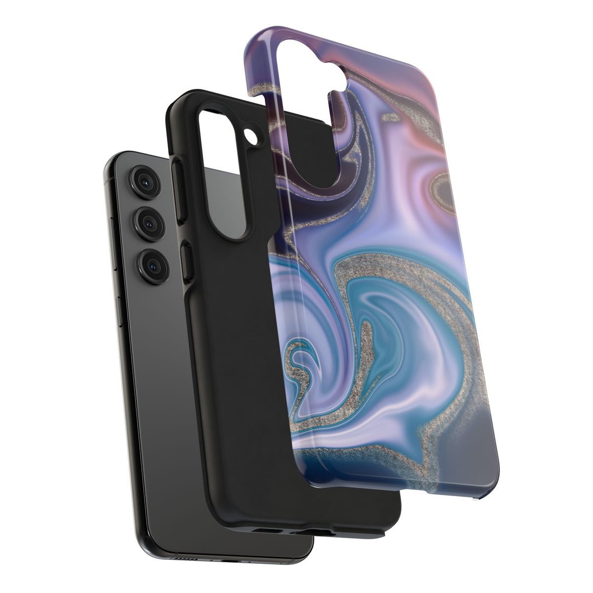 Swirled Marble Phone Case