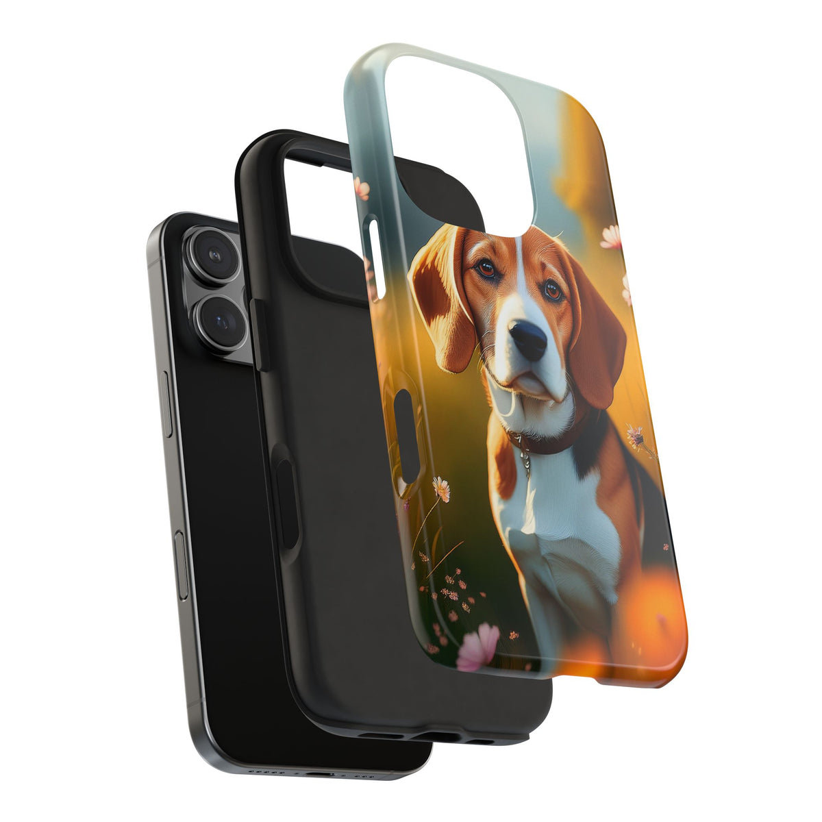 Beagle Dog iPhone and Samsung Phone Case