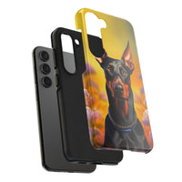 Doberman Dog iPhone and Samsung Phone Case with Free Shipping