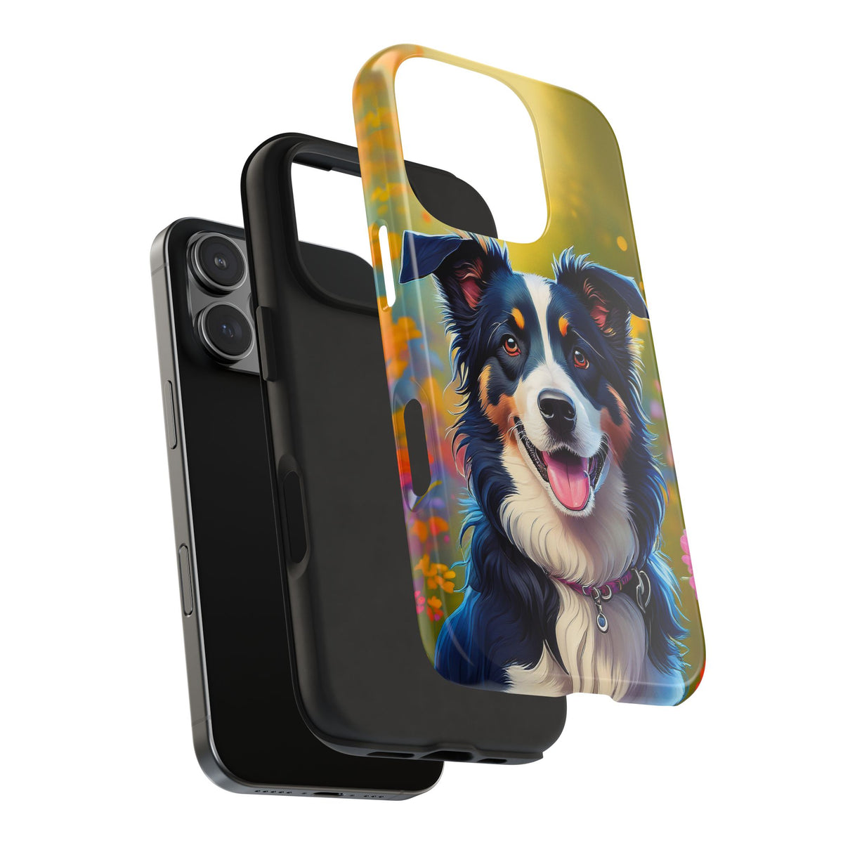 Border Collie iPhone and Samsung Phone Case