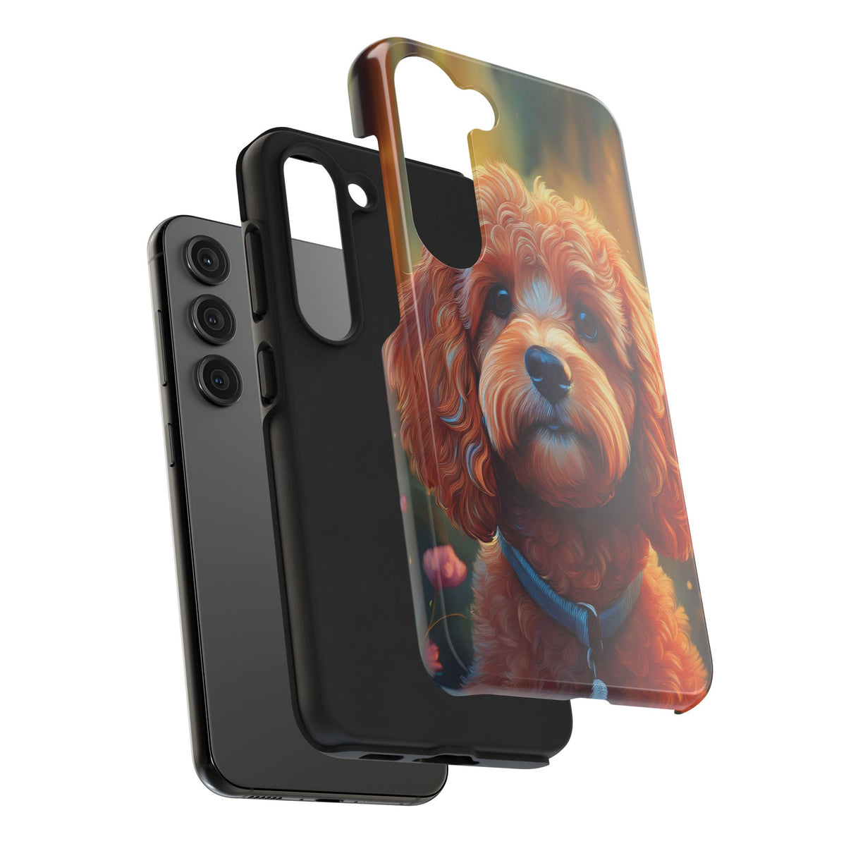 Cute Red Cavapoo Phone Case with Free Shipping