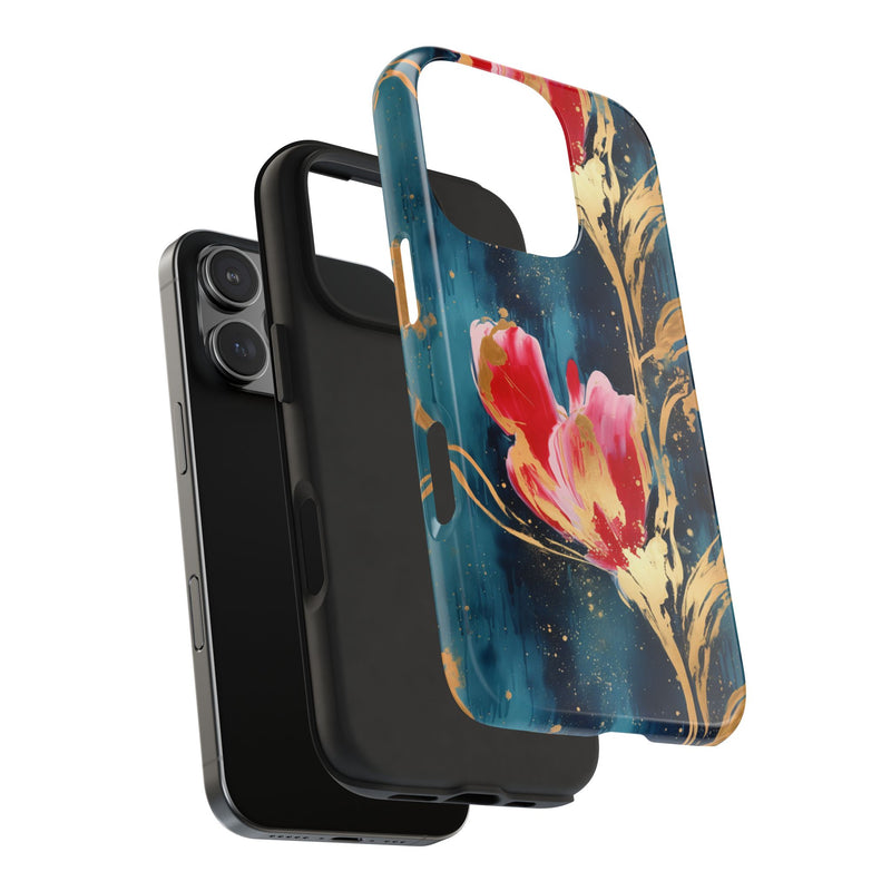 Luxe Painted Tulip Floral Phone Case