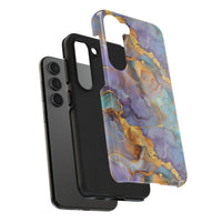 Exclusive Amethyst Drift Marble Pattern Phone Case