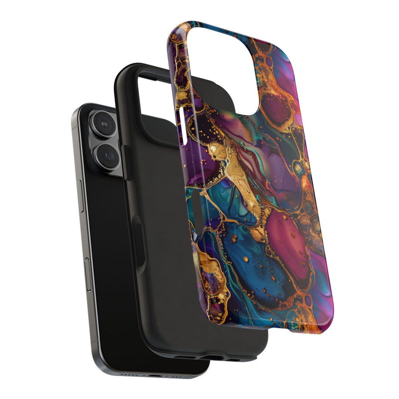 Exclusive Molten Jewel Phone Case, Shockproof Impact Resistant Cover