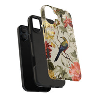 Elegant Bird and Floral Phone Case