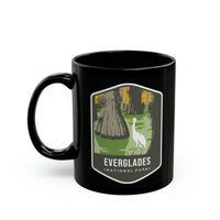 Ceramic mug featuring a wetlands design with Everglades National Park logo.