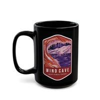 Wind Cave National Park black coffee mug