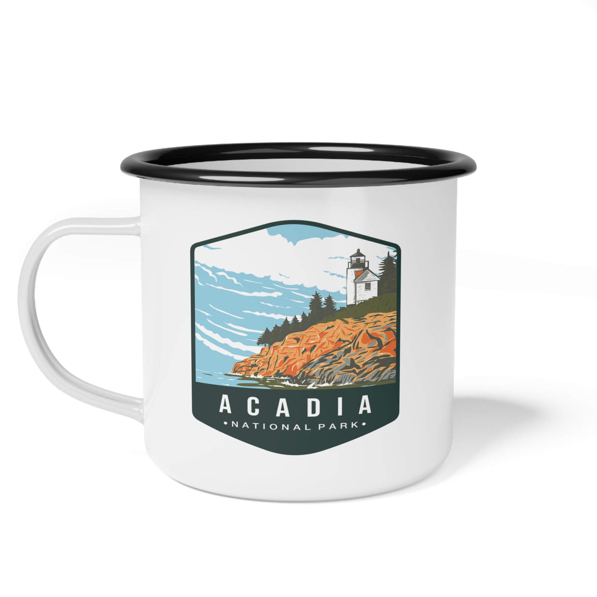 Acadia National Park Enamel Camp Cup