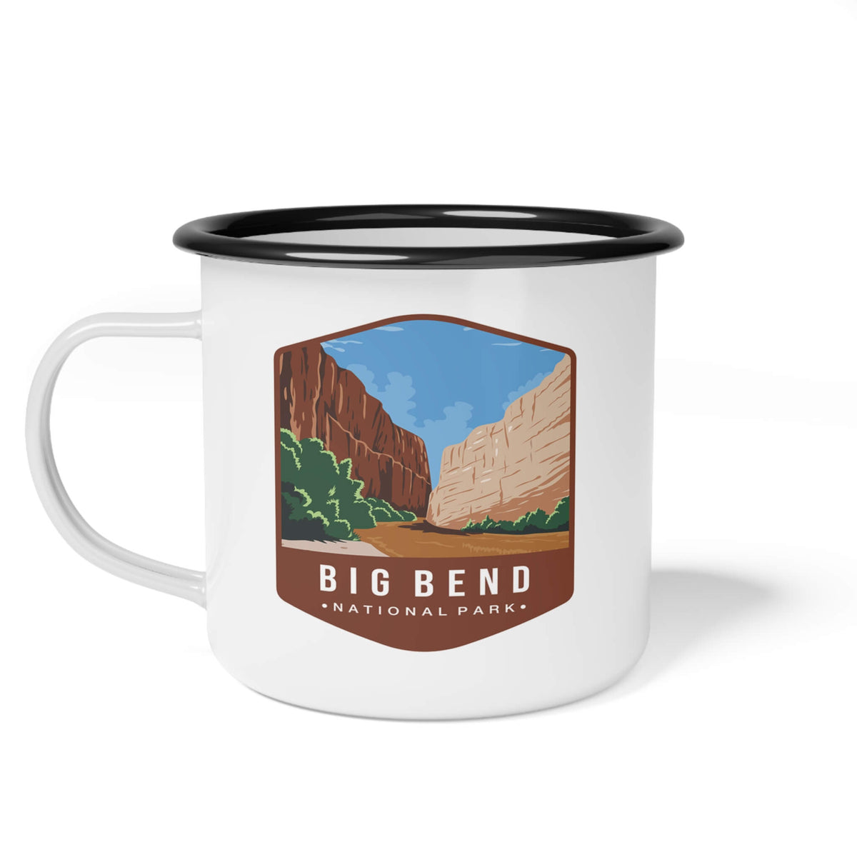 Big Bend National Park Enamel Camp Cup