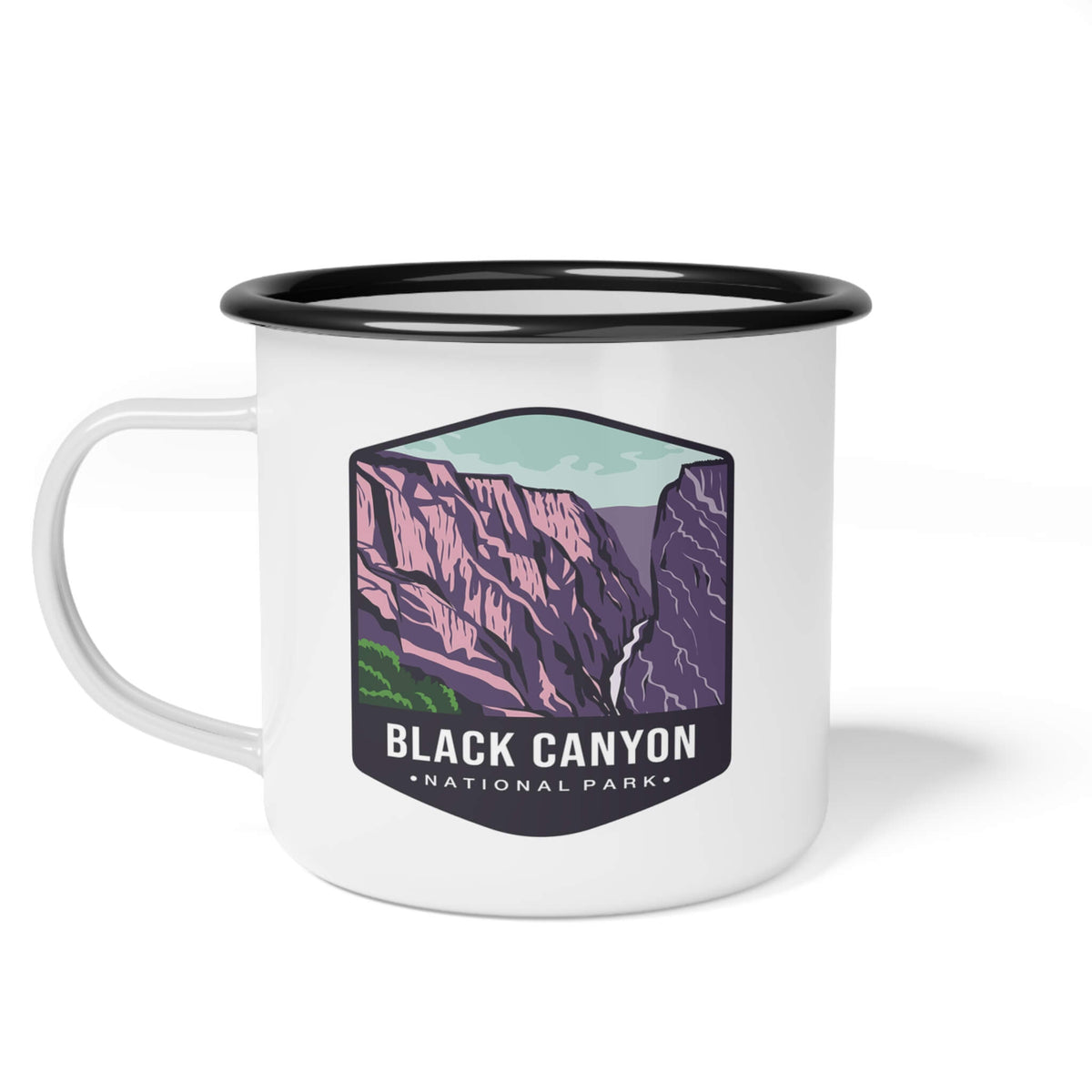 Black Canyon National Park Enamel Camp Cup