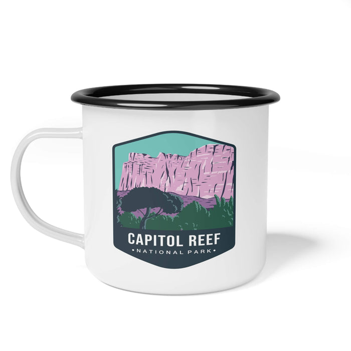 Capitol Reef National Park Enamel Camp Cup