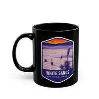 White Sands National Park black coffee mug