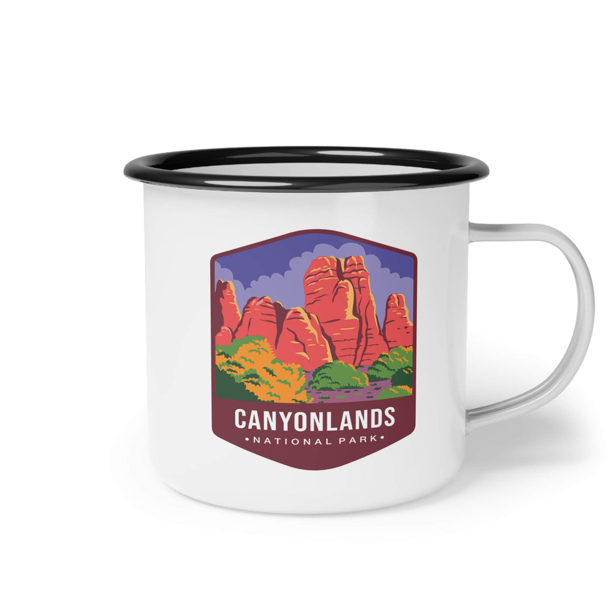 Canyonlands National Park Enamel Camp Cup