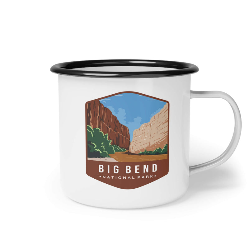 Big Bend National Park Enamel Camp Cup