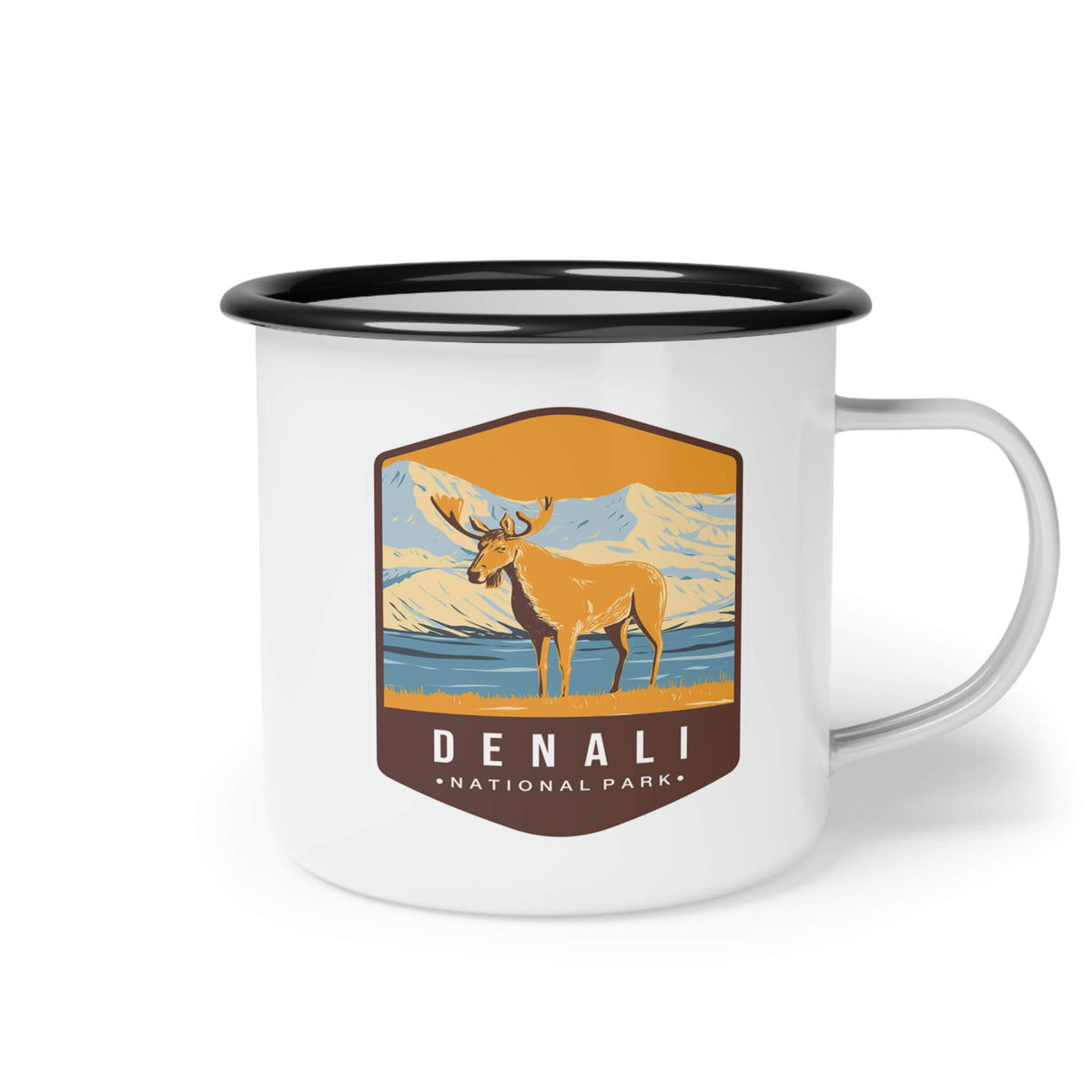 Denali National Park Enamel Camp Cup