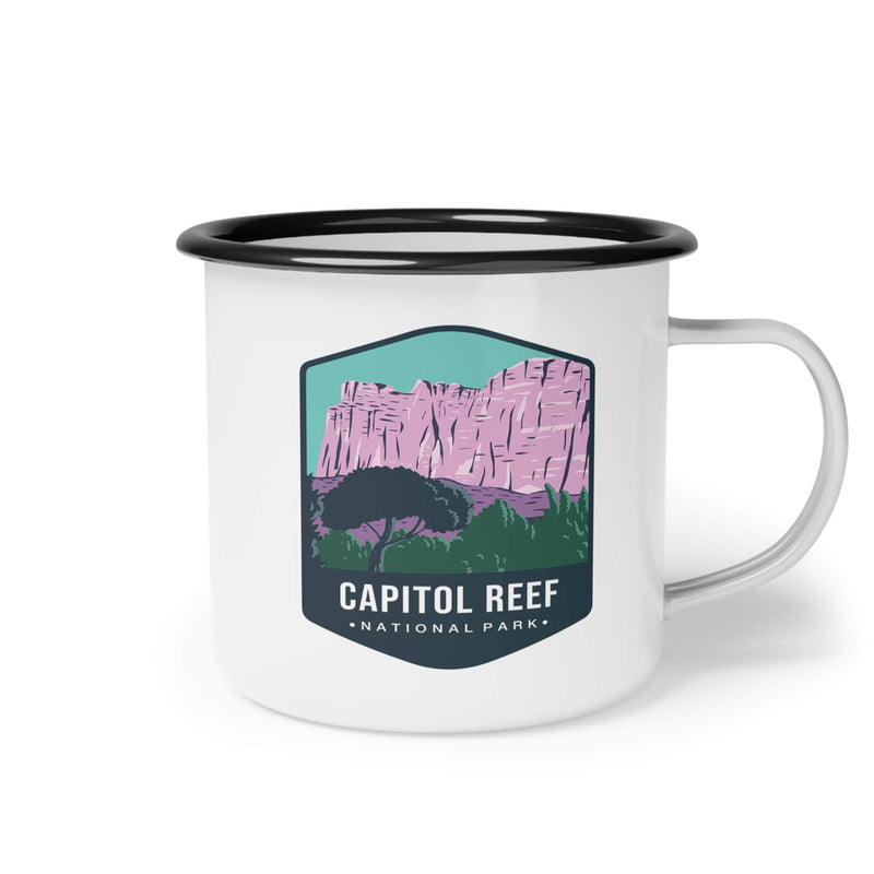 Capitol Reef National Park Enamel Camp Cup