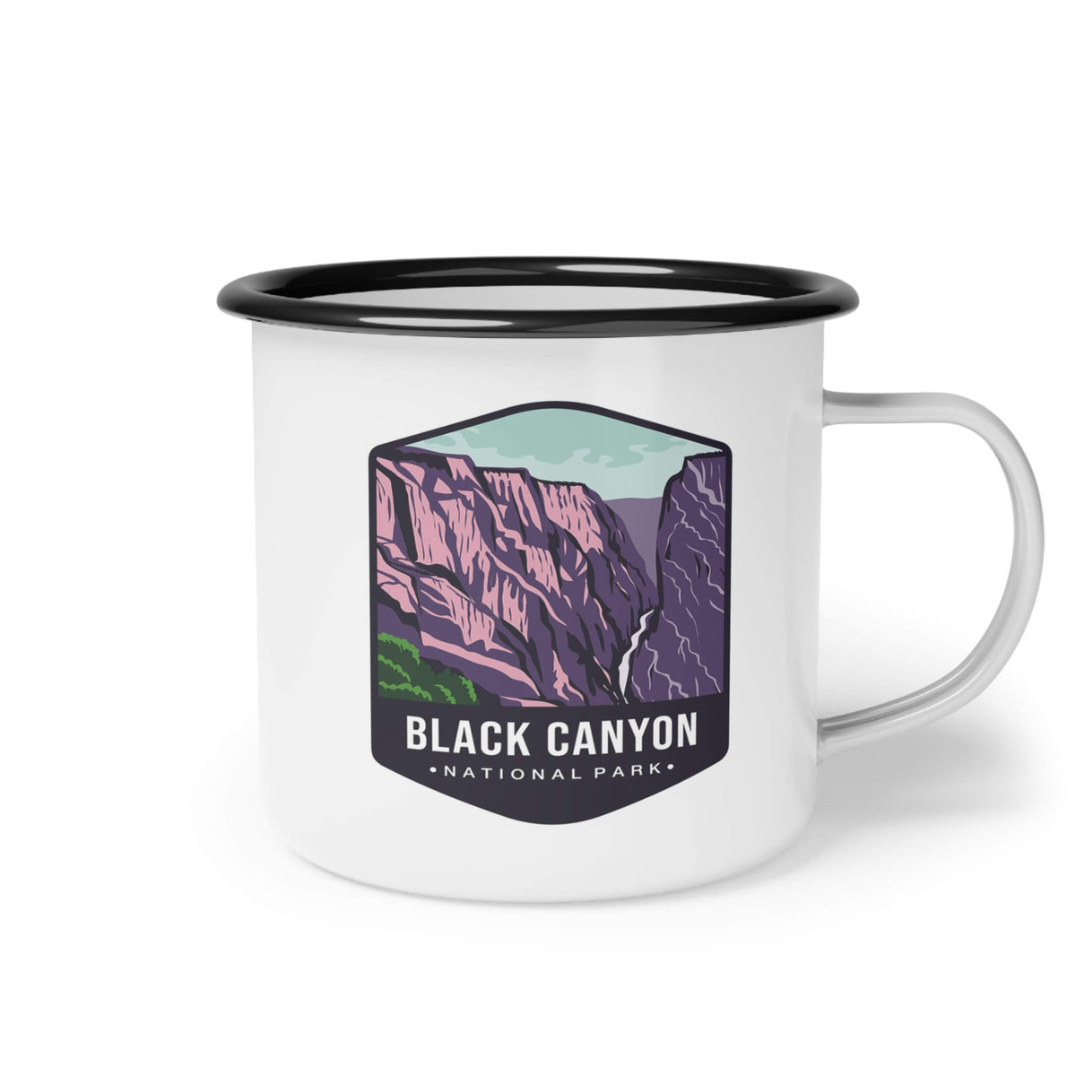 Black Canyon National Park Enamel Camp Cup