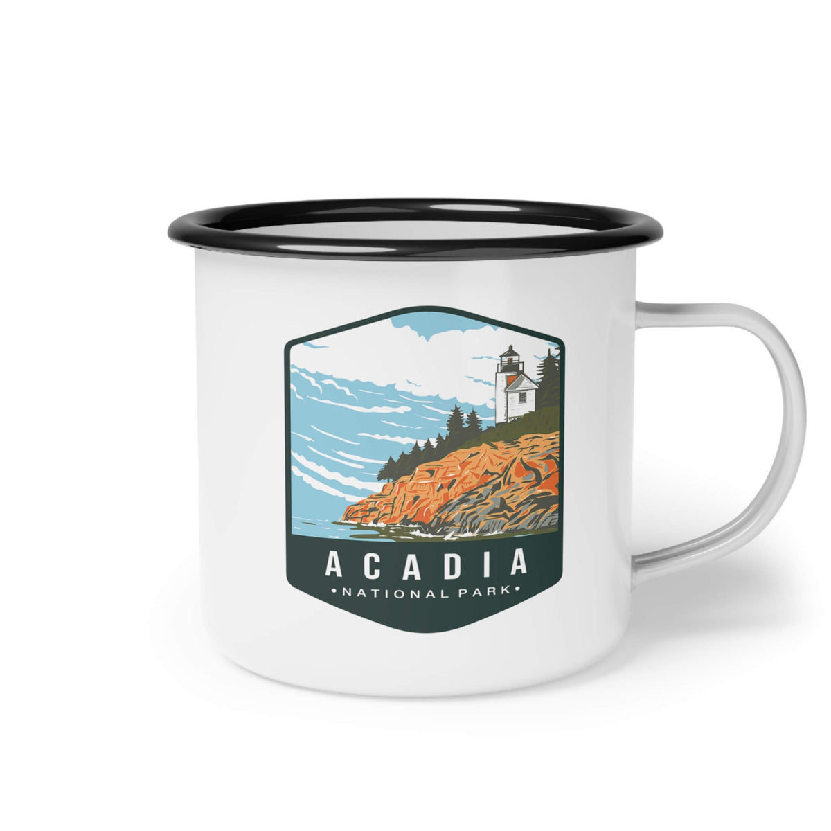 Acadia National Park Enamel Camp Cup