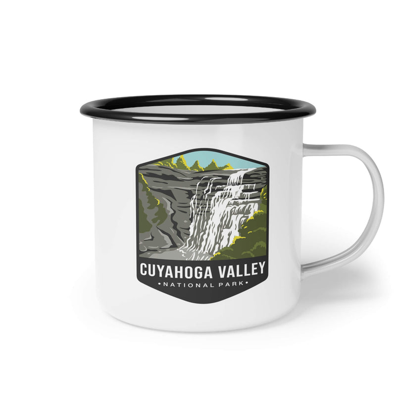 Cuyahoga National Park Enamel Camp Cup