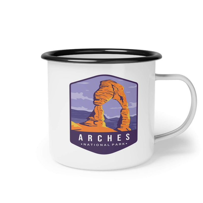 Arches National Park Enamel Camp Cup