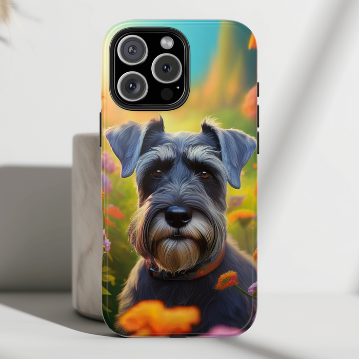 Schnauzer Dog Phone Case