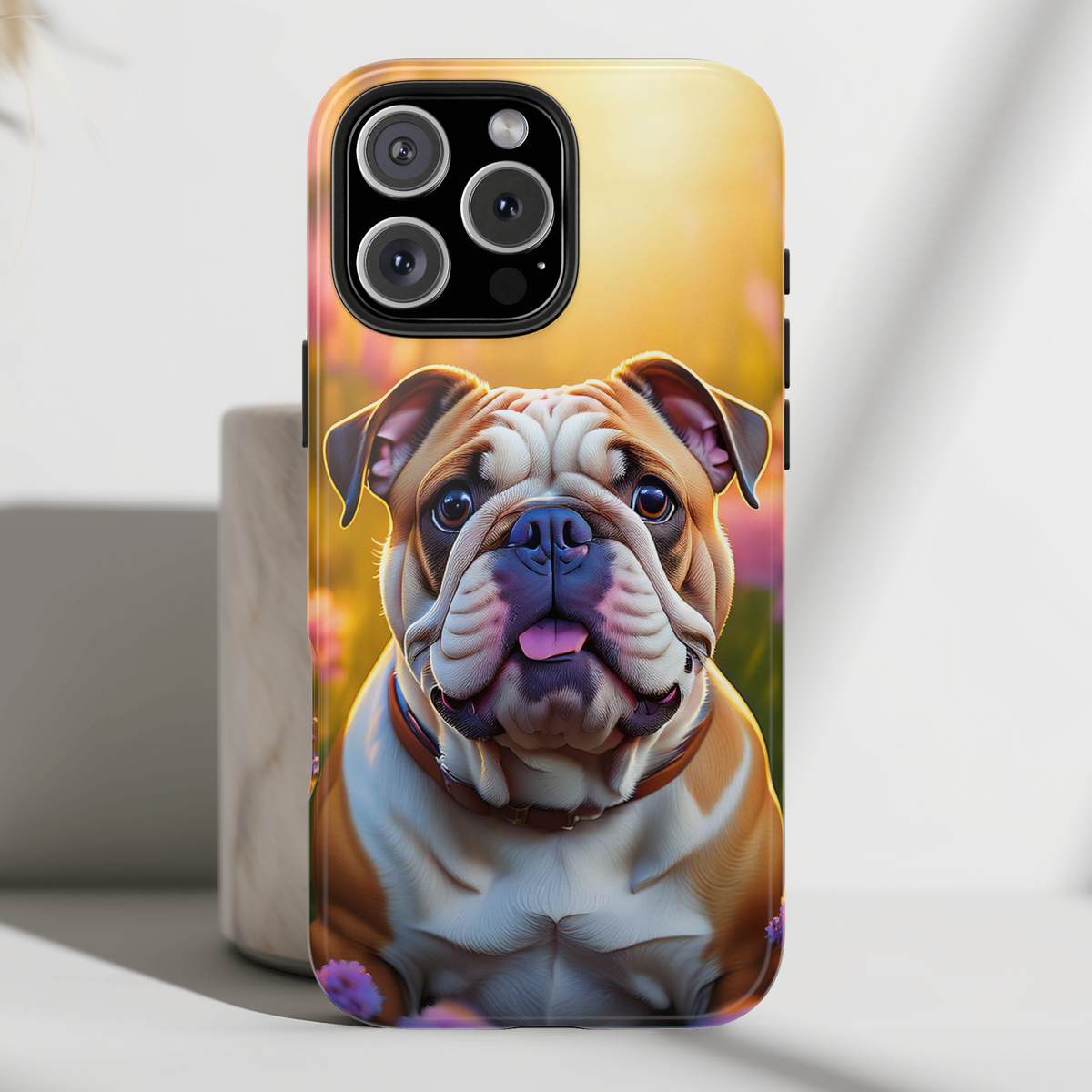 Bulldog iPhone and Samsung Phone Case