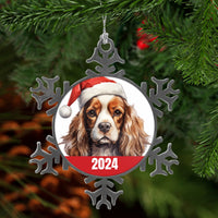 Cavalier King Charles Spaniel 2024 Christmas Ornament