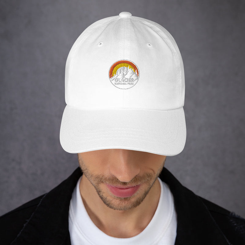 Glacier National Park Embroidered Dad hat