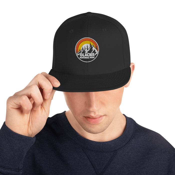 Glacier National Park Snapback Hat