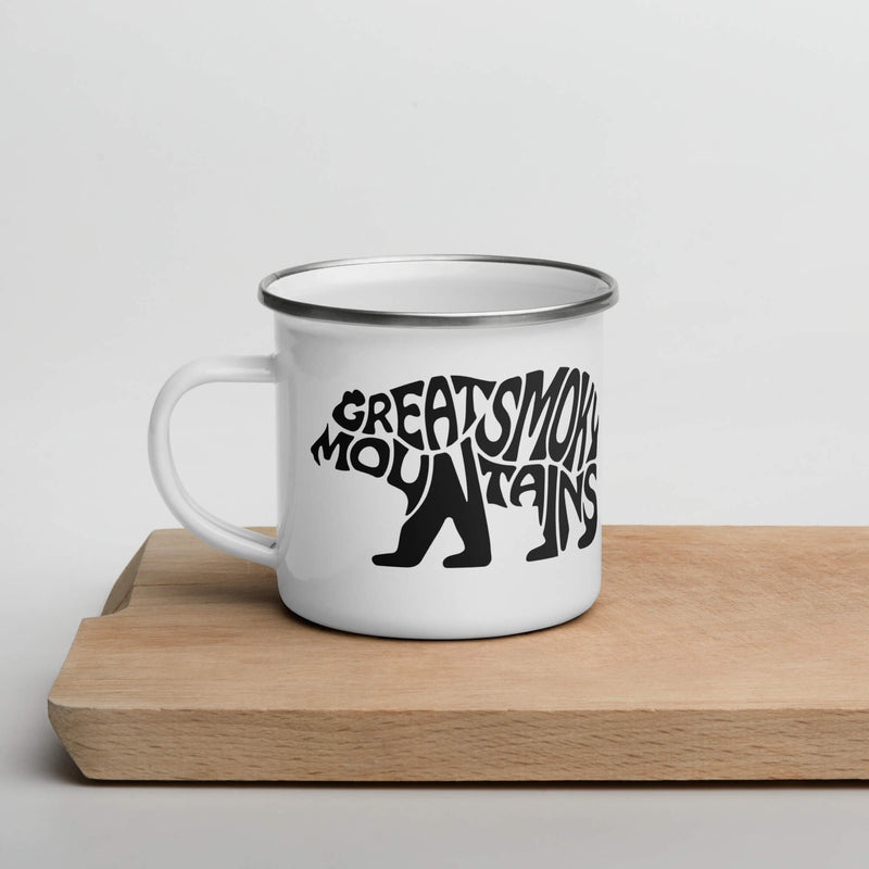 Great Smoky Mountains Enamel Camp Mug