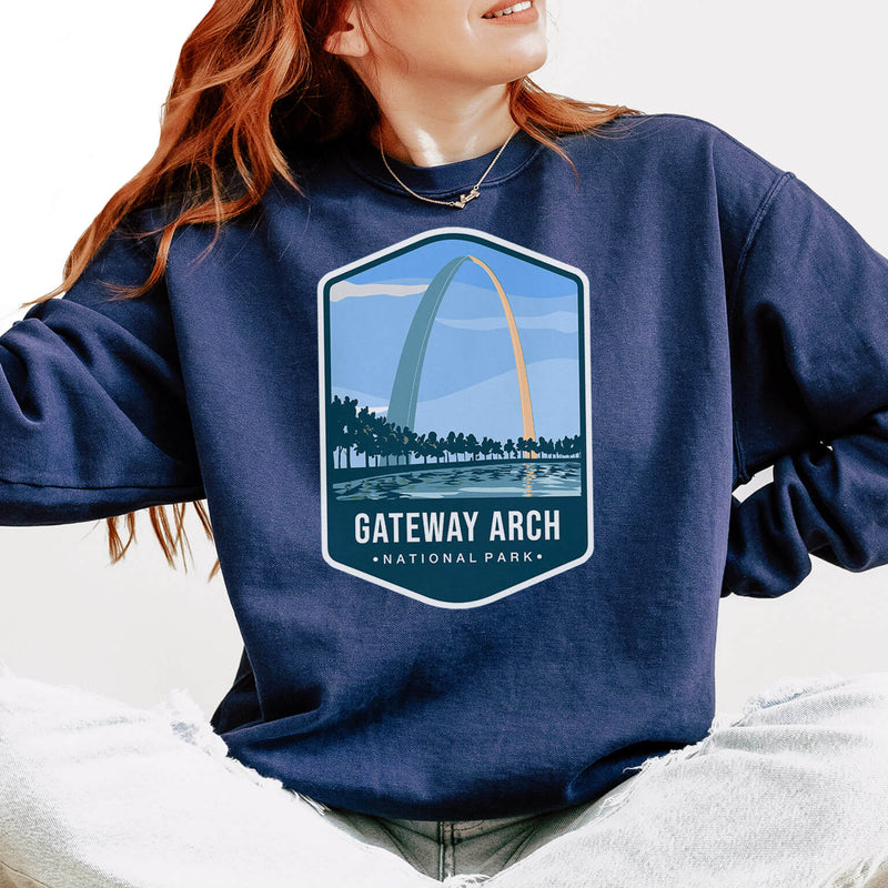 Gateway Arch National Park Unisex Sweatshirt