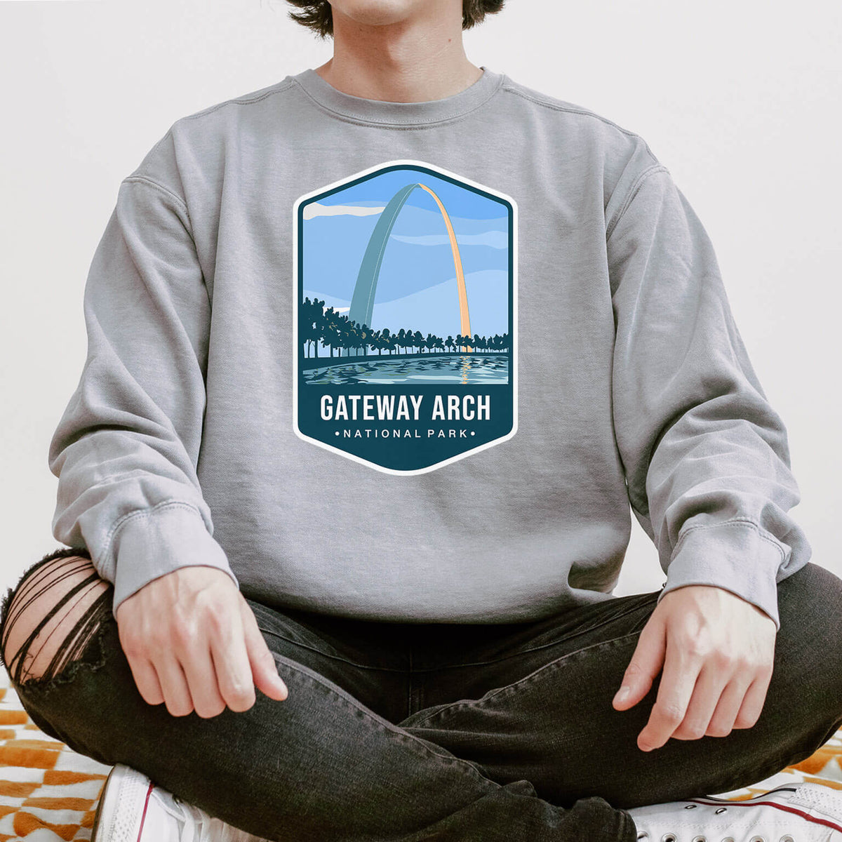 Gateway Arch National Park Unisex Sweatshirt