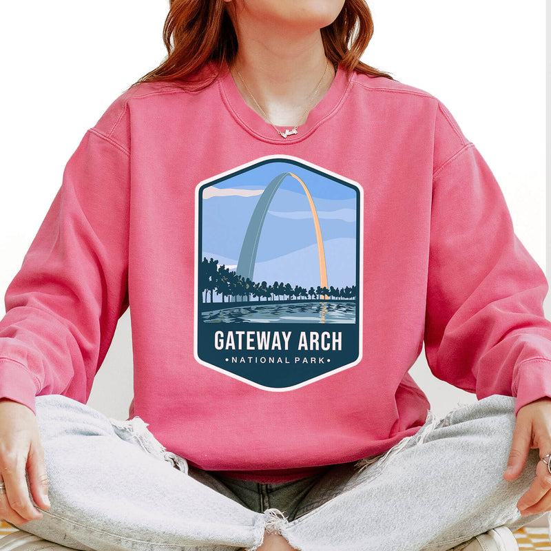 Gateway Arch National Park Unisex Sweatshirt