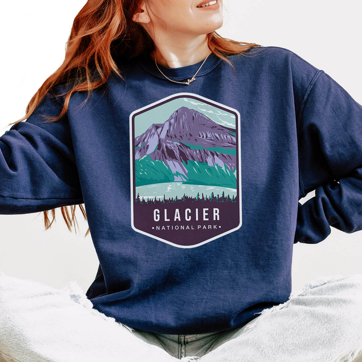 Glacier National Park Sweatshirt