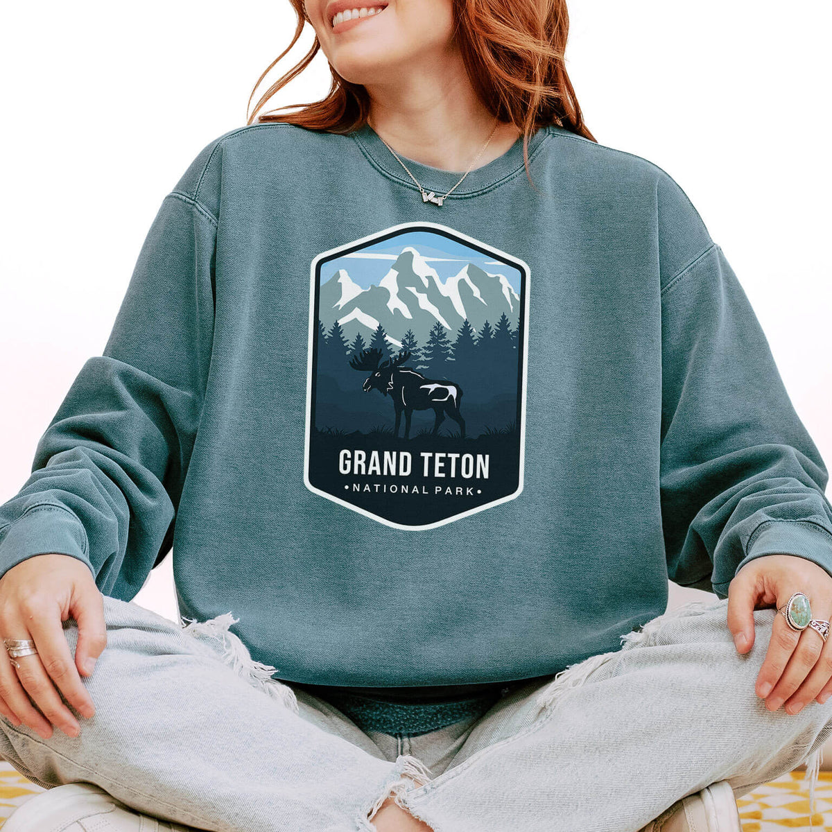 Grand Teton National Park Sweatshirt Unisex