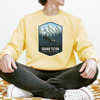 Grand Teton National Park Sweatshirt Unisex