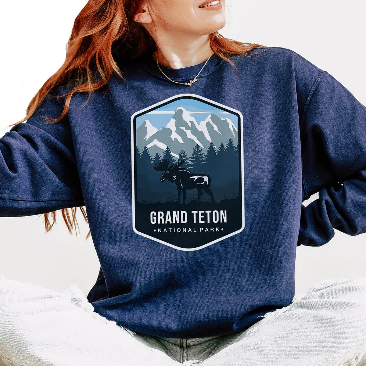 Grand Teton National Park Sweatshirt Unisex