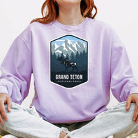 Grand Teton National Park Sweatshirt Unisex