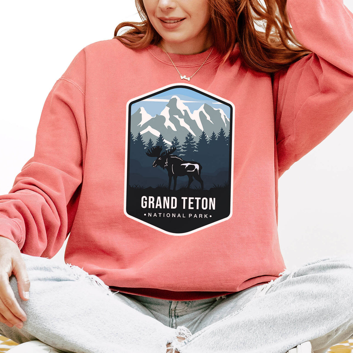 Grand Teton National Park Sweatshirt Unisex