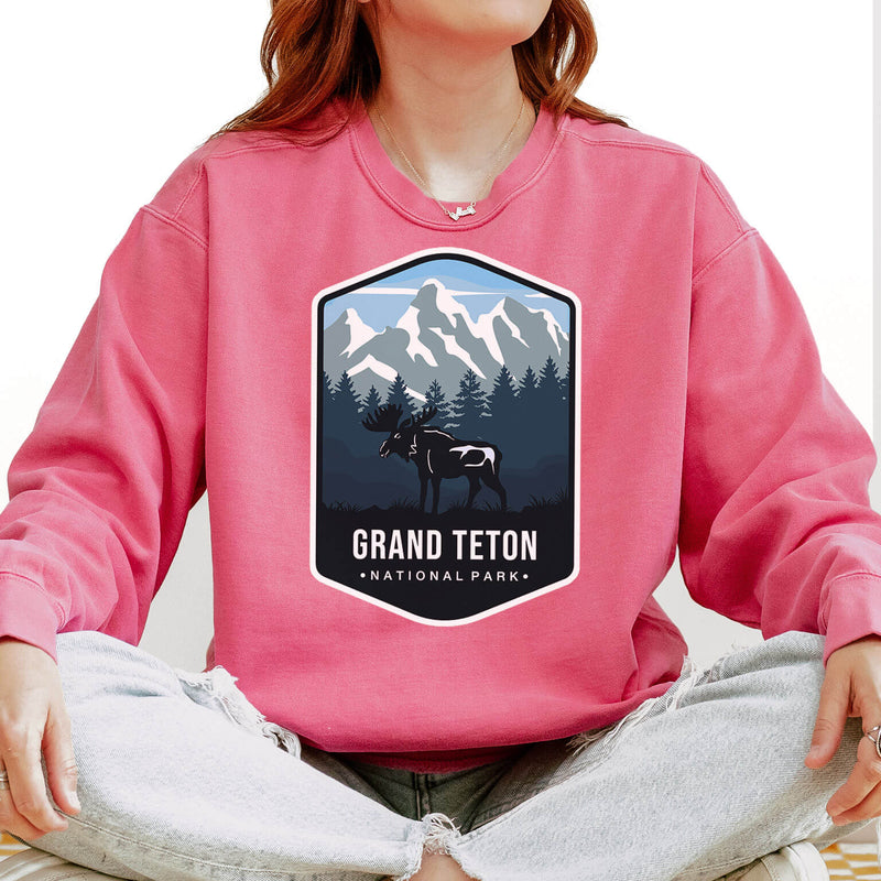 Grand Teton National Park Sweatshirt Unisex