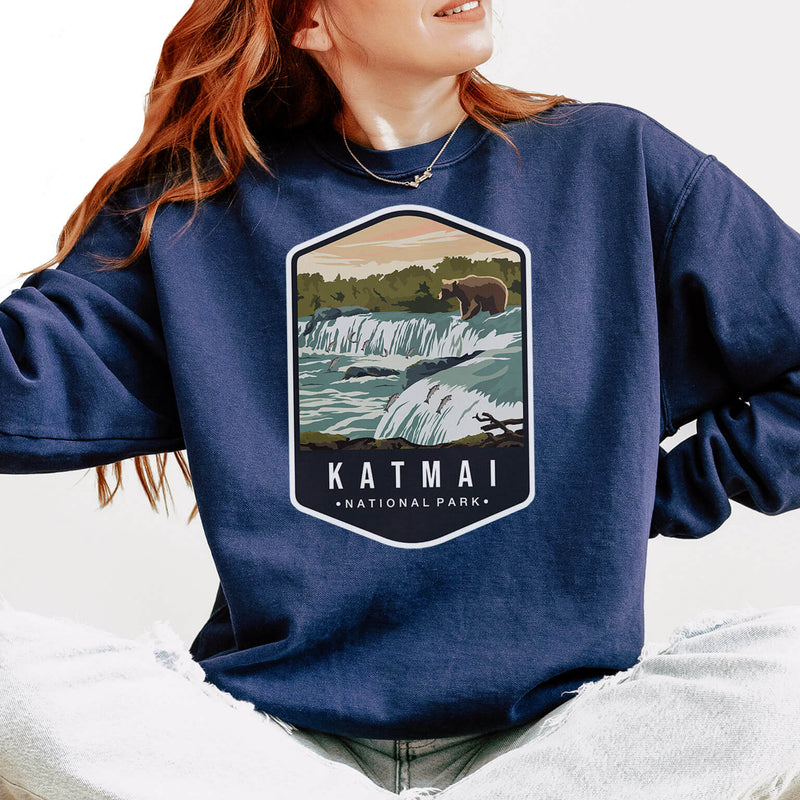 Katmai National Park Unisex Sweatshirt