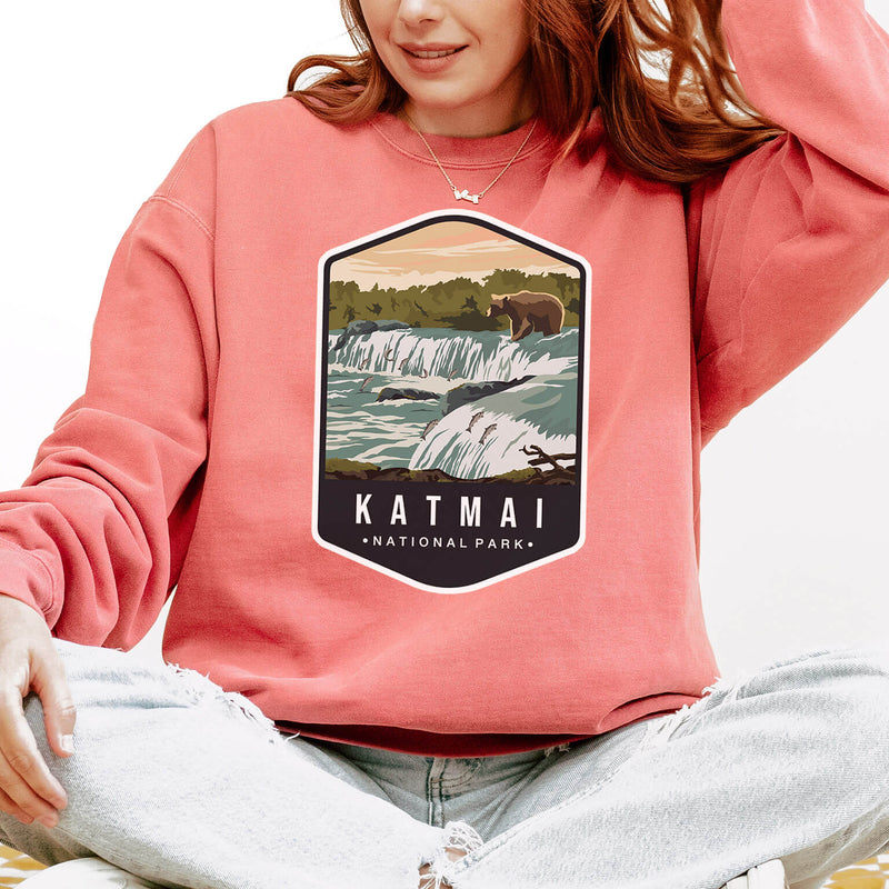 Katmai National Park Unisex Sweatshirt