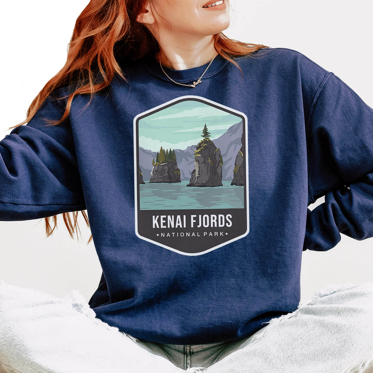 Kenai Fjords National Park Unisex Sweatshirt