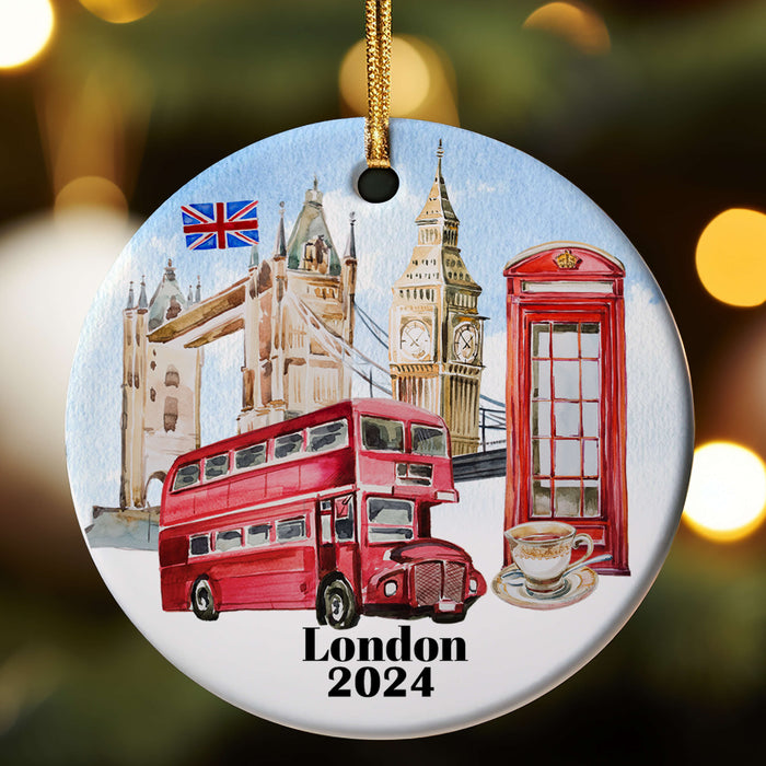 London 2024 Christmas Tree Ornament